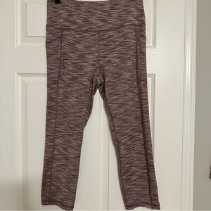 Pink RBX 3/4 soft high waisted leggings